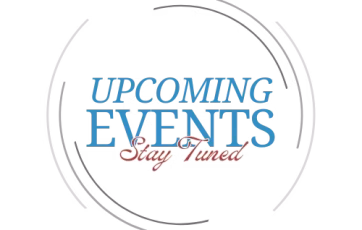 Upcoming Events banner for Open Heaven church featuring Kingdom Business Breakfast and guest speakers.